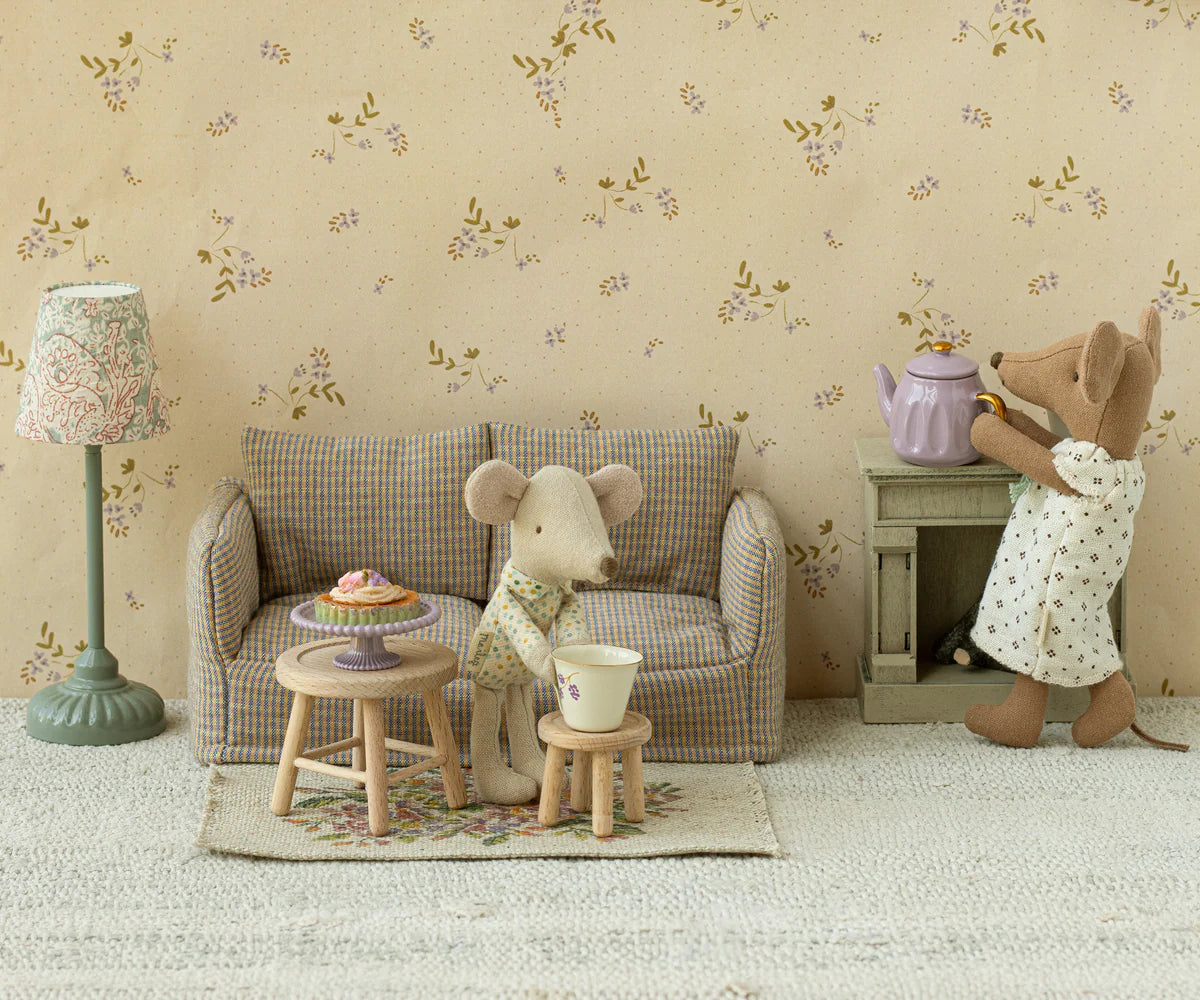 Mini Checkered Couch