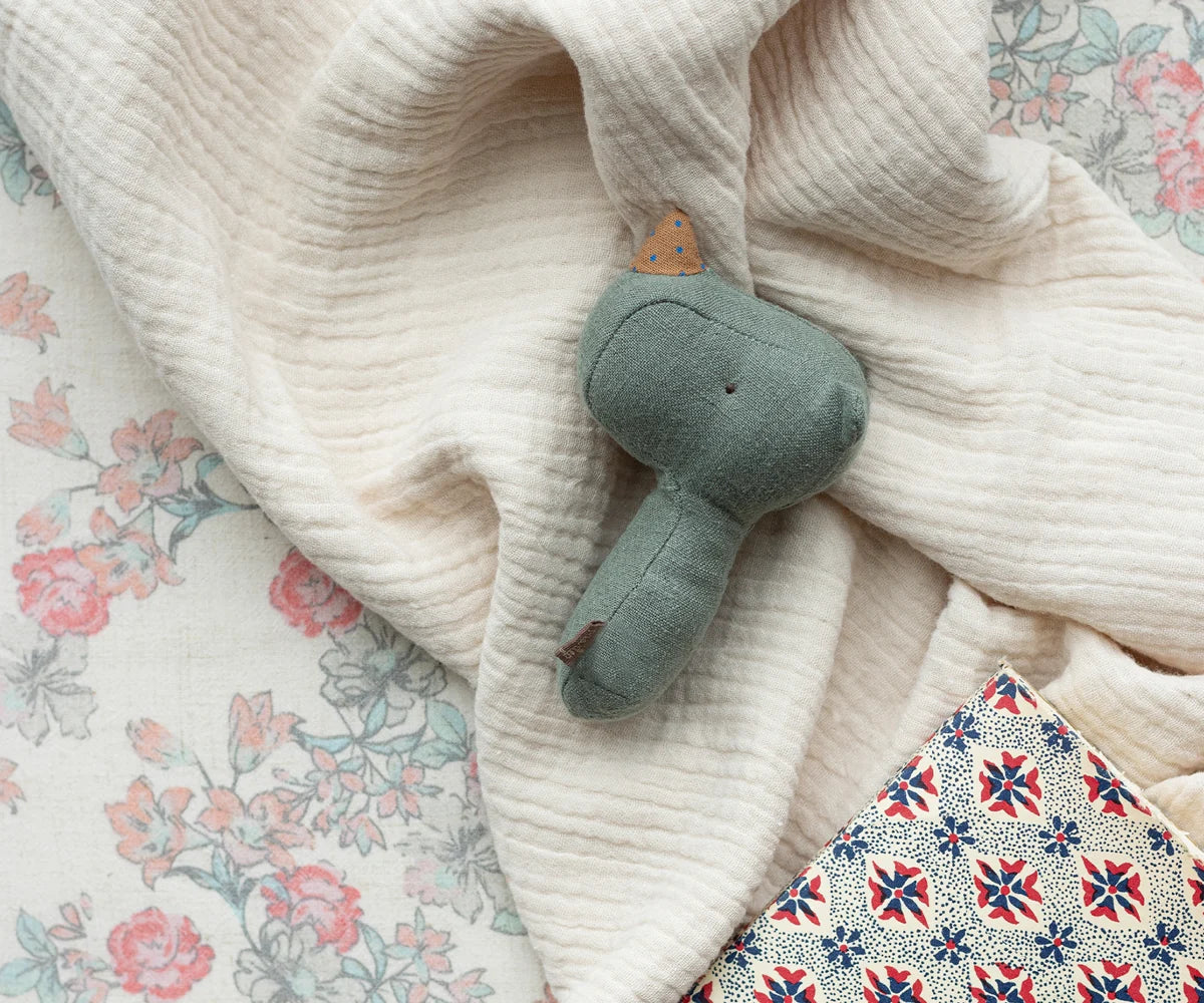 Lullaby Friends Rhino Rattle