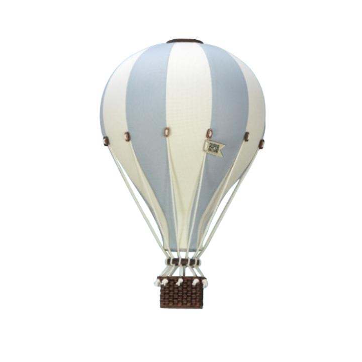 Hot Air Balloon | Beige, Mint & Grey