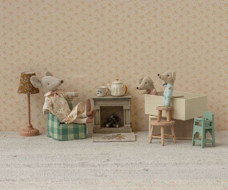 Baby Twin Mice in Matchbox