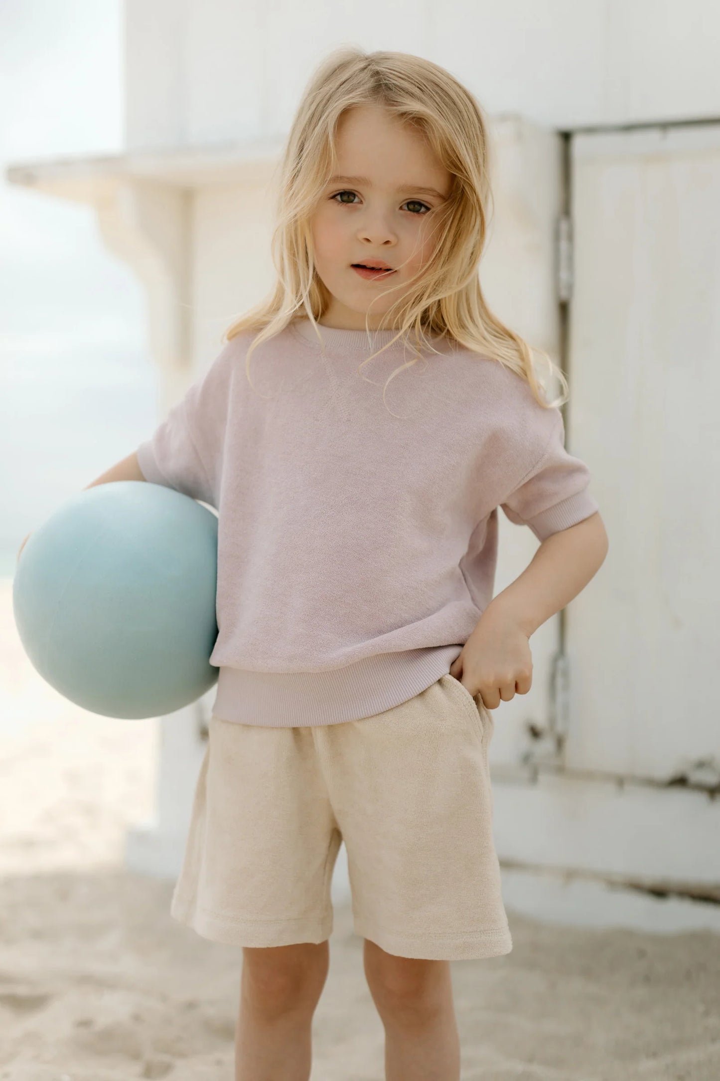 Classic Terry Board Shorts | Sand