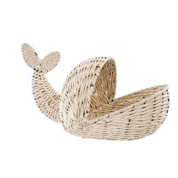 Whale Woven Storage Basket