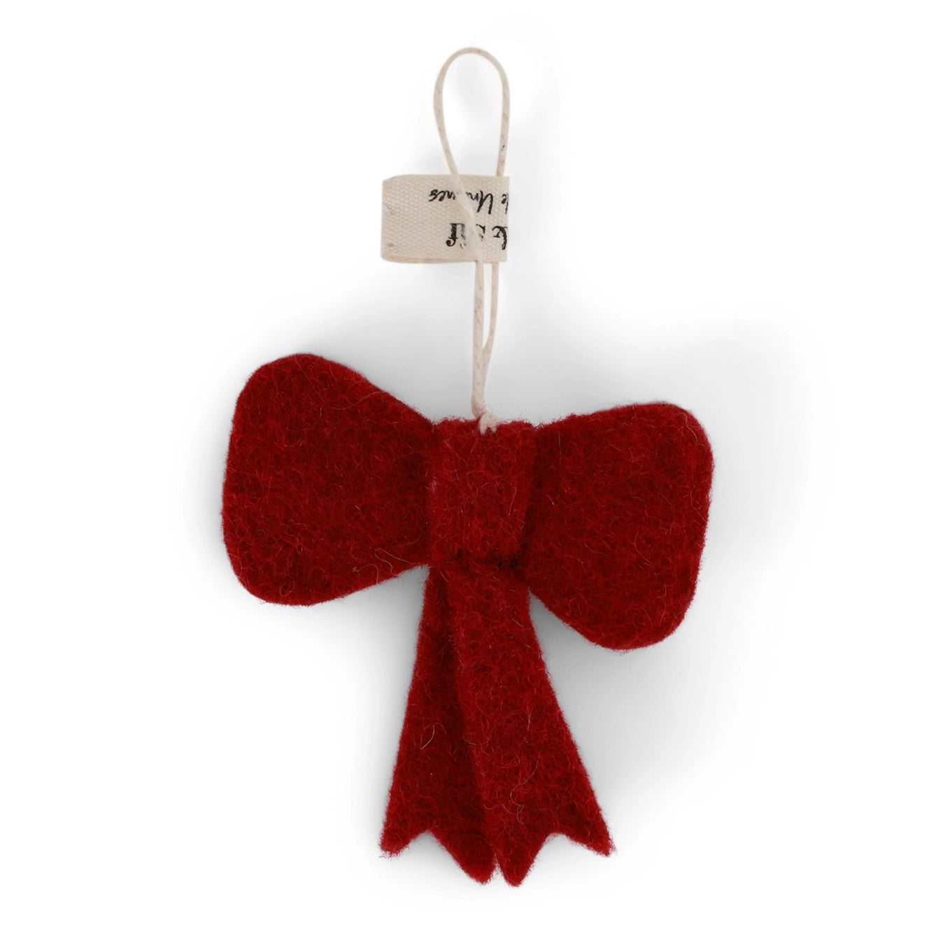 Red Bow Ornament | 2 Sizes