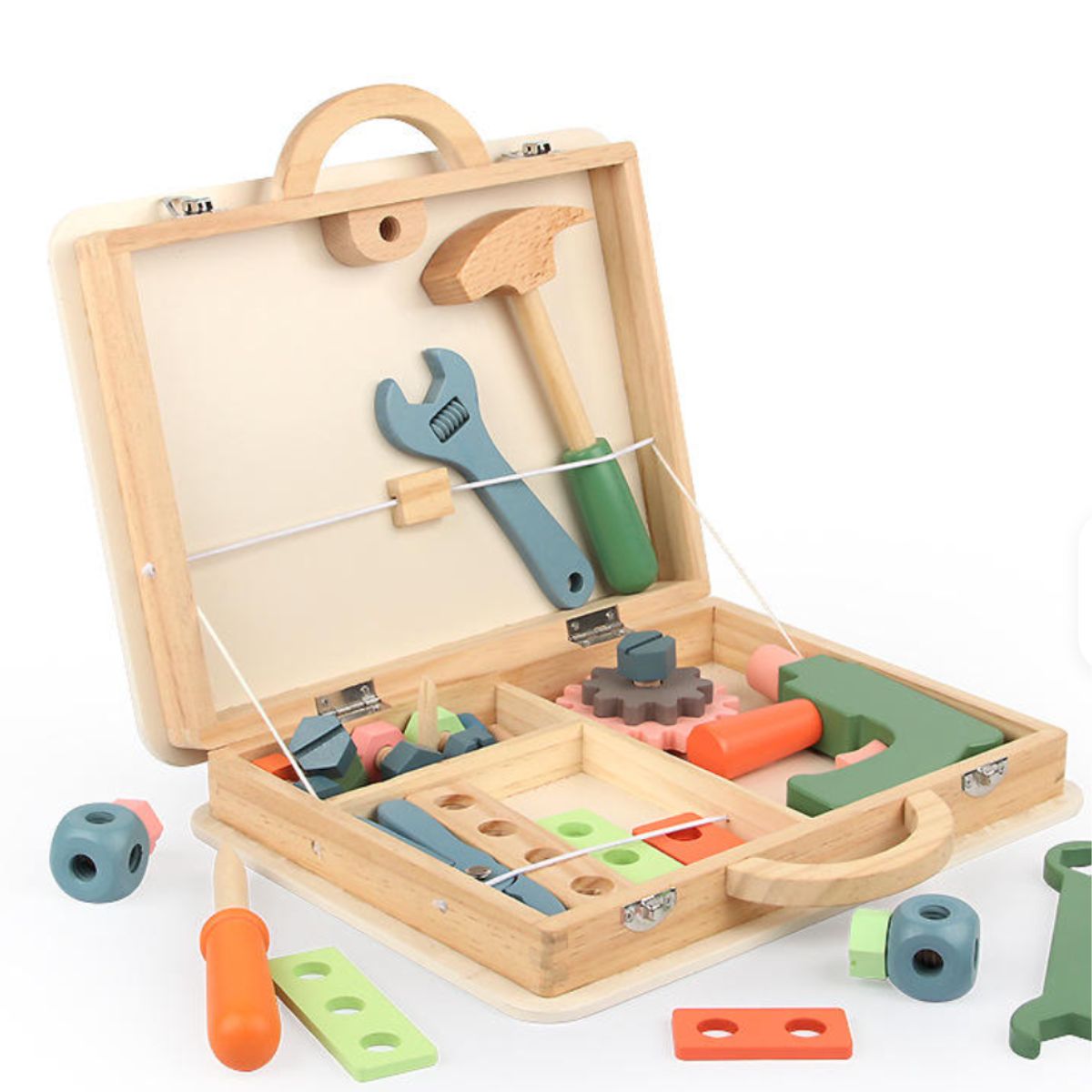 Wooden Tool Box Play Set