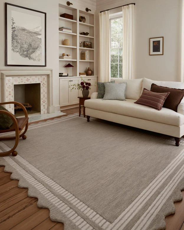 Scottie Rug | Fog & Ivory