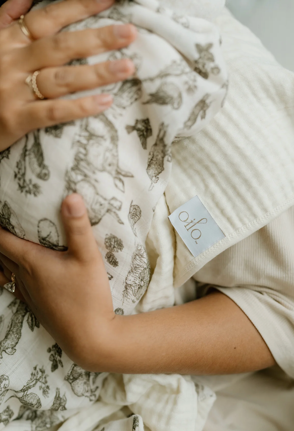 "Woodlands & Safari" Muslin Swaddles