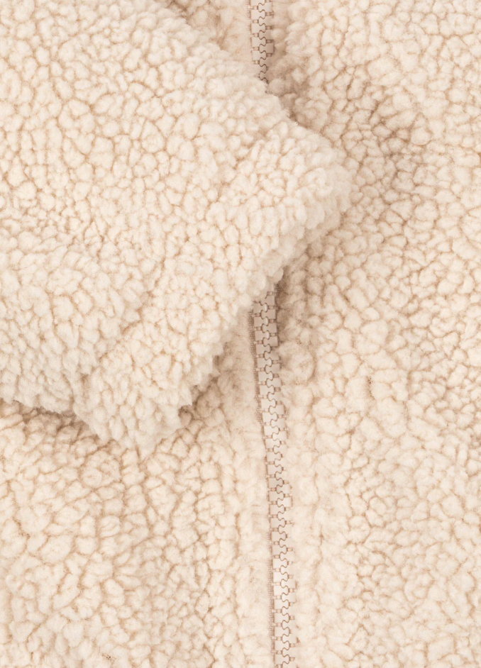 Jazz Teddy Bomber Jacket | Sand Dollar