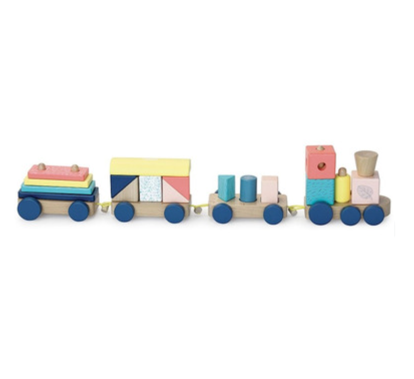 Wooden Stacking Train