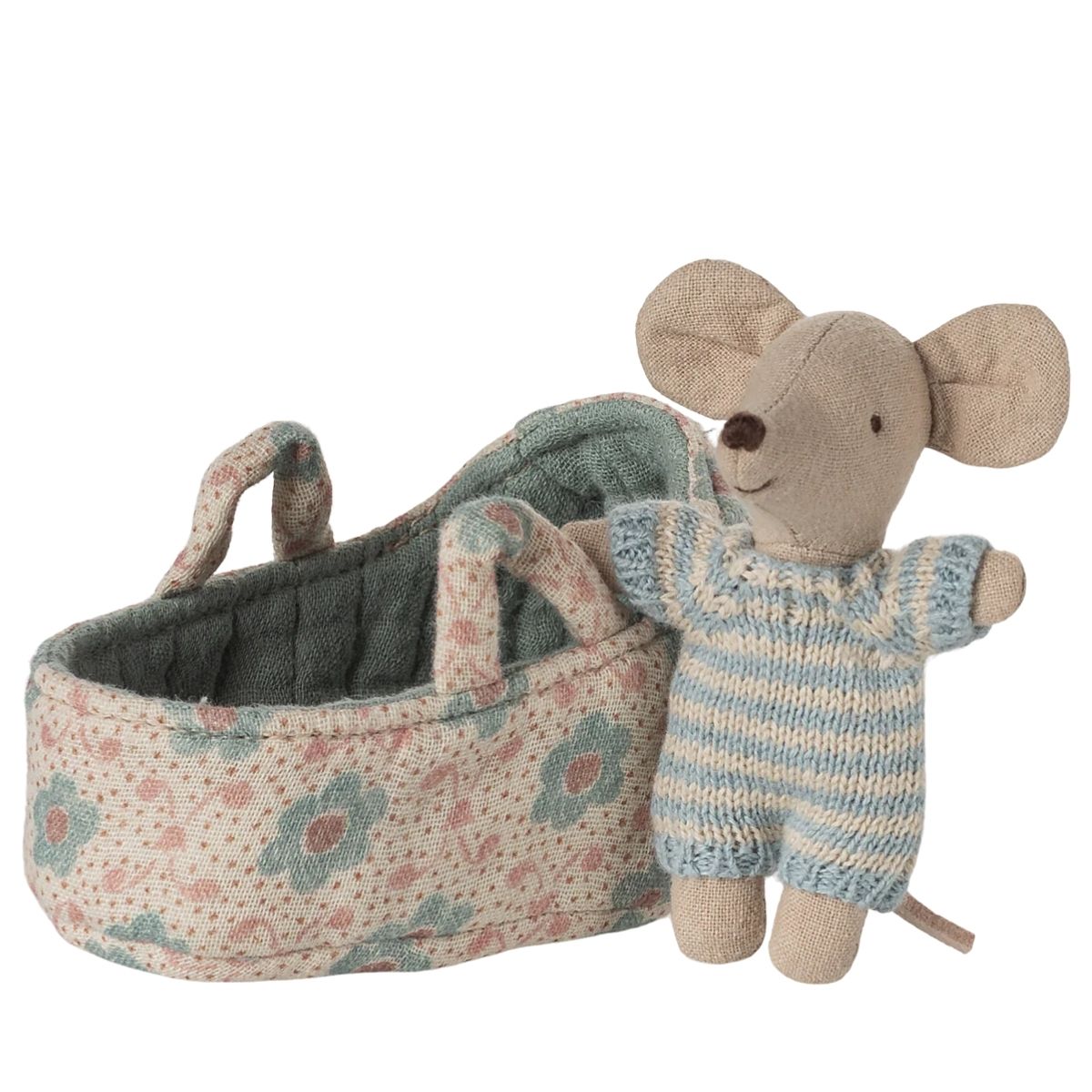 Baby Mouse in Carry Cot