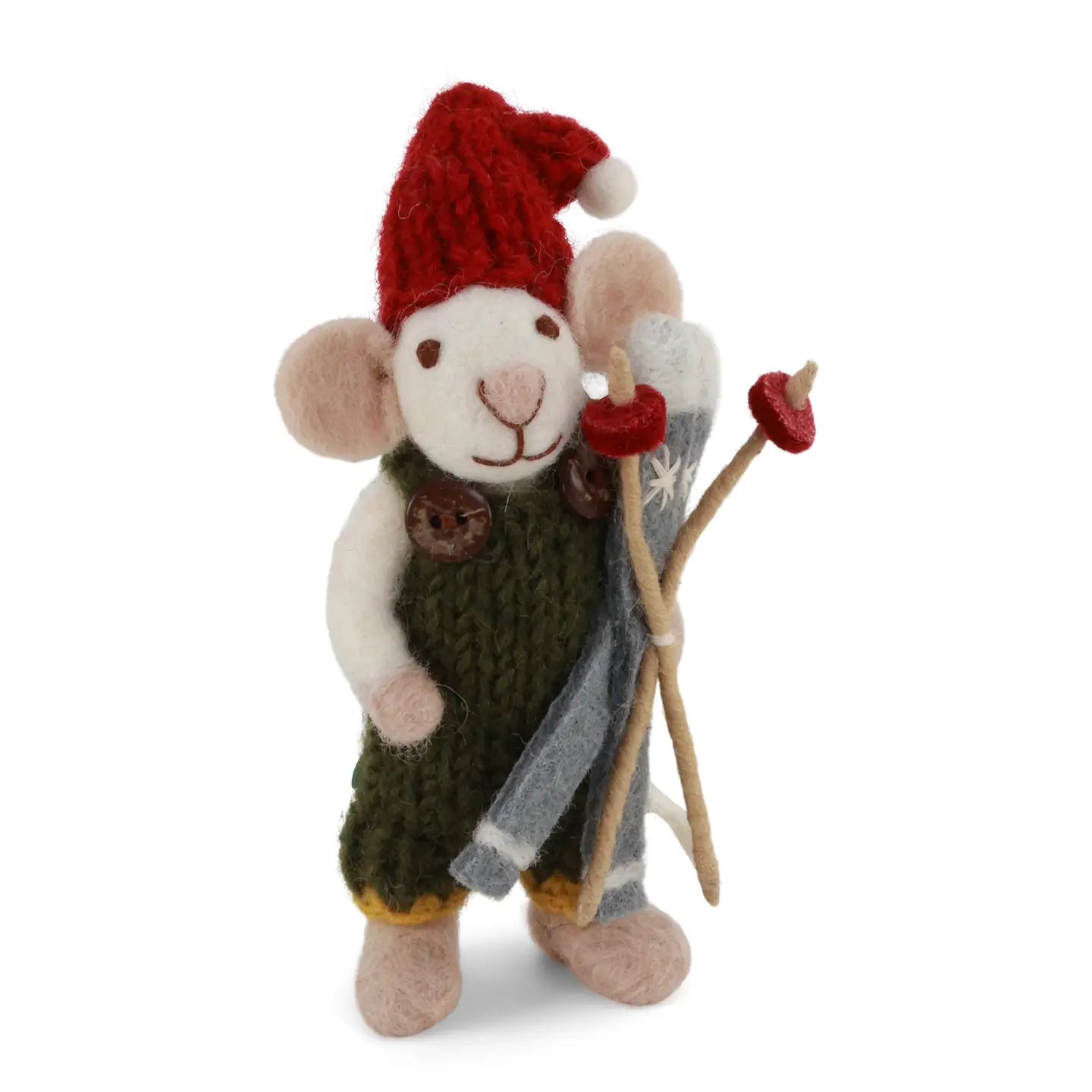Ski Mouse Ornament