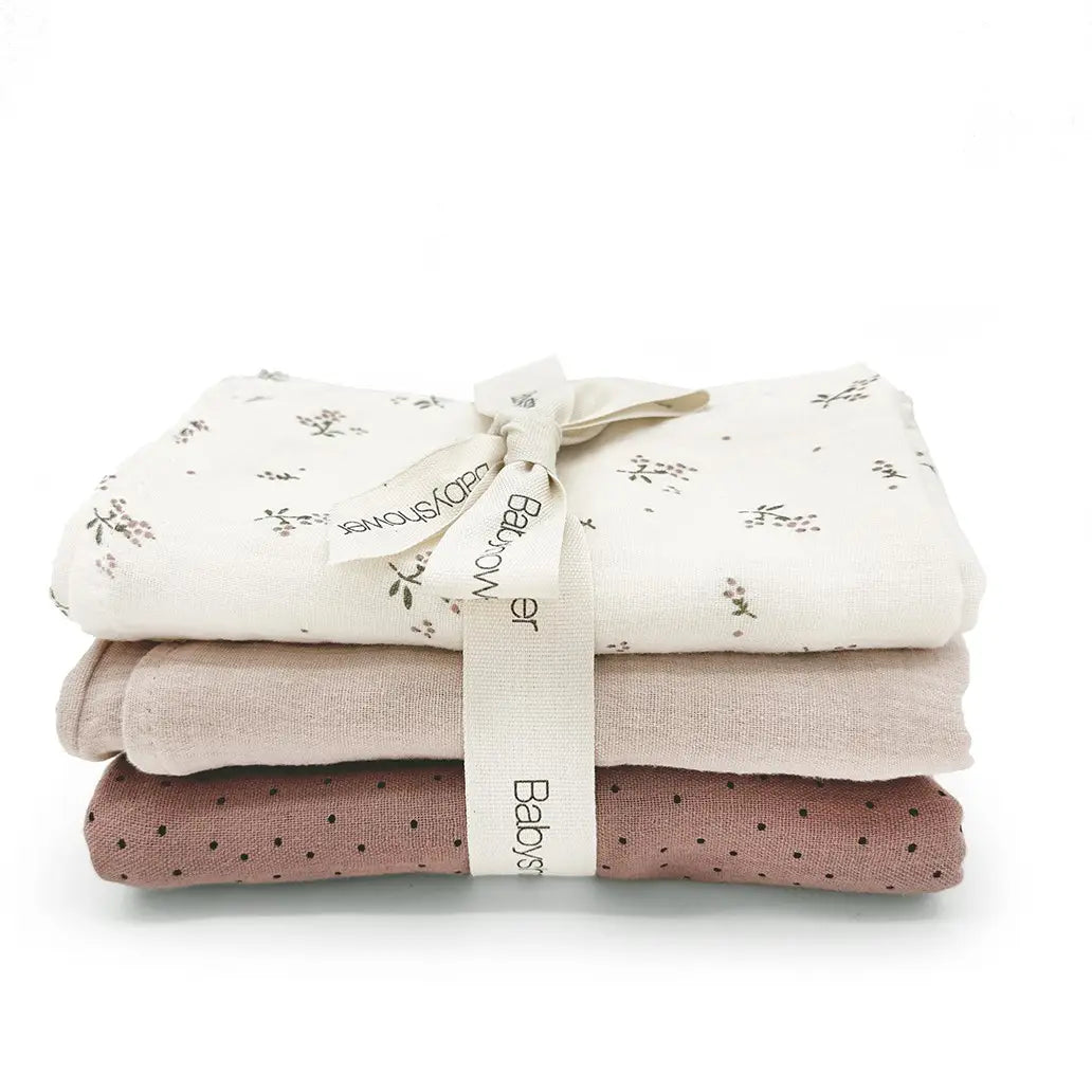 Baby Muslin Cloths | Pack of 3