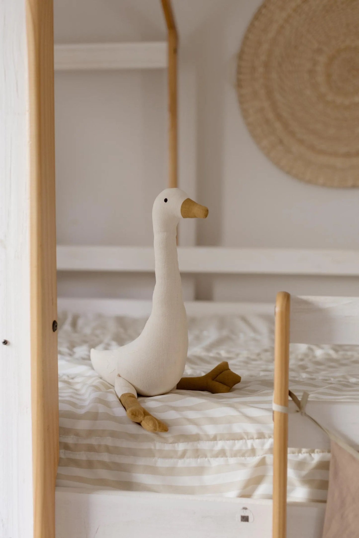 Handmade Linen Toy | Goose