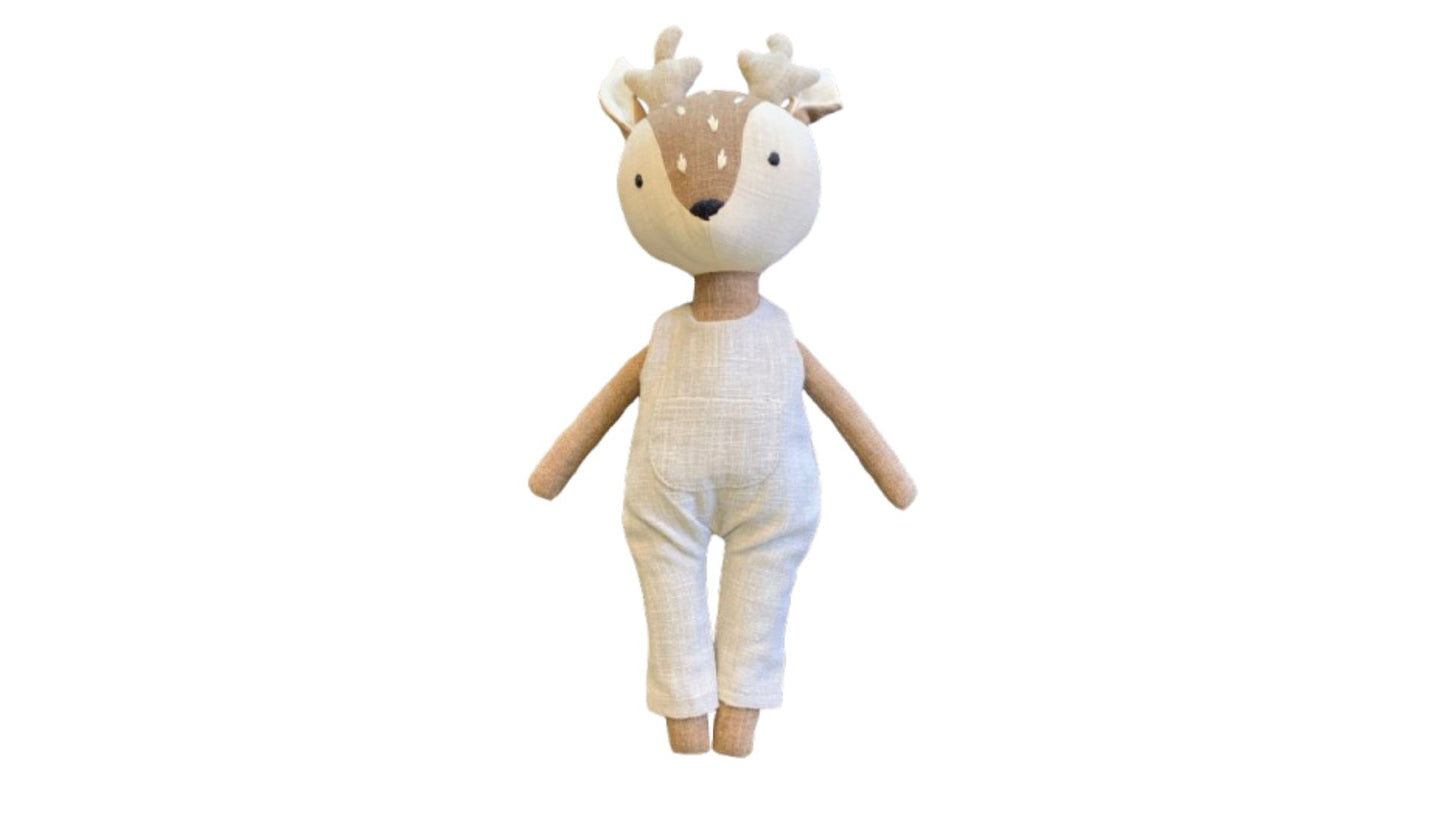 Handmade Linen Toy | Buck