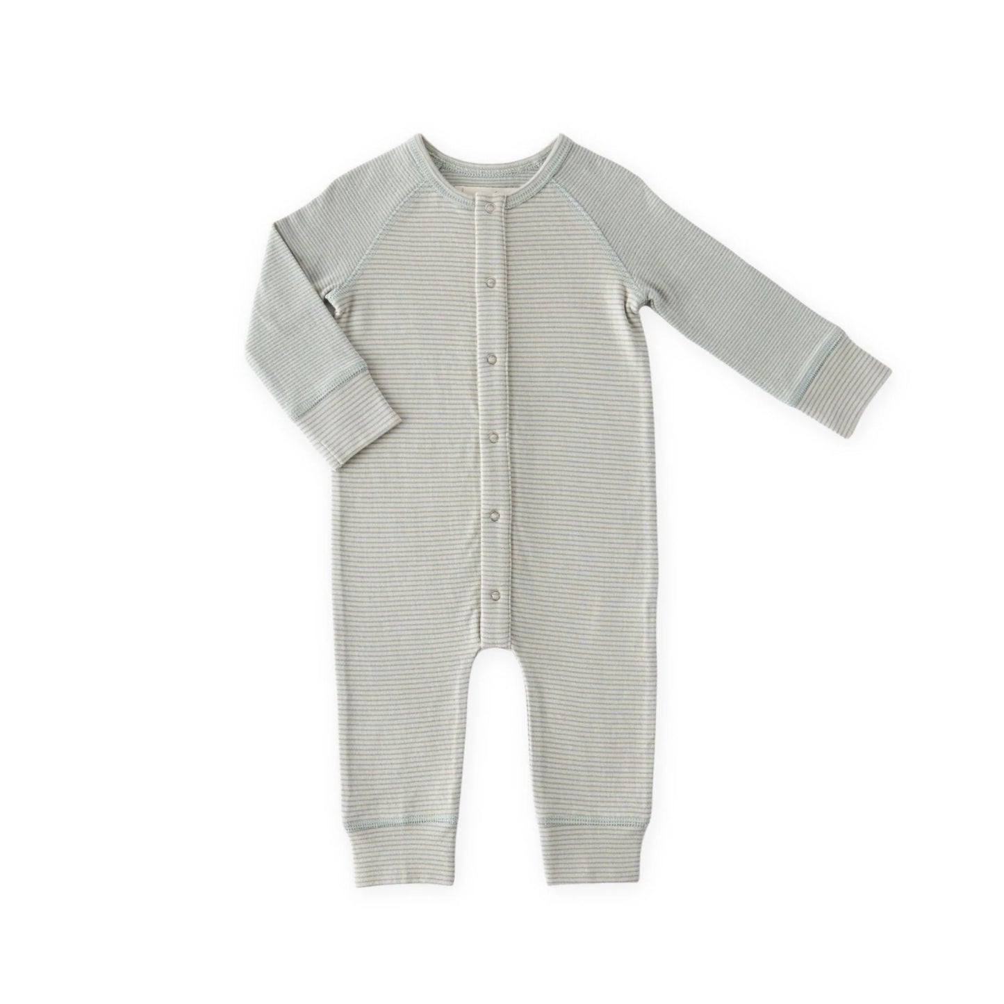 Sailor Stripe Raglan Romper | Sea