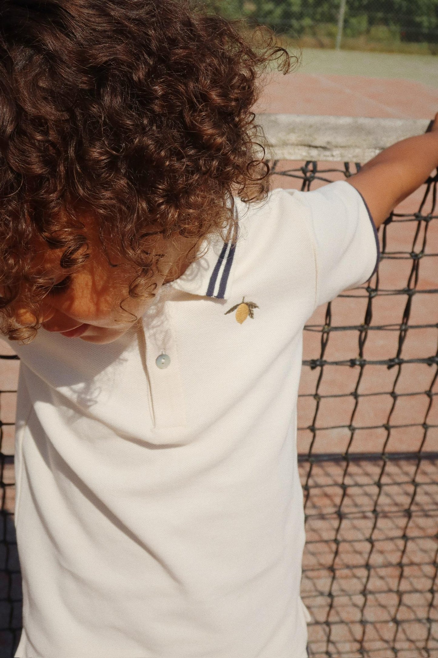 Florian Polo Shirt | Antique White