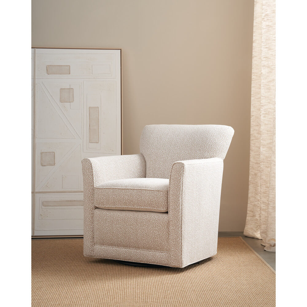 Lilah Slipcover Swivel Glider Chair