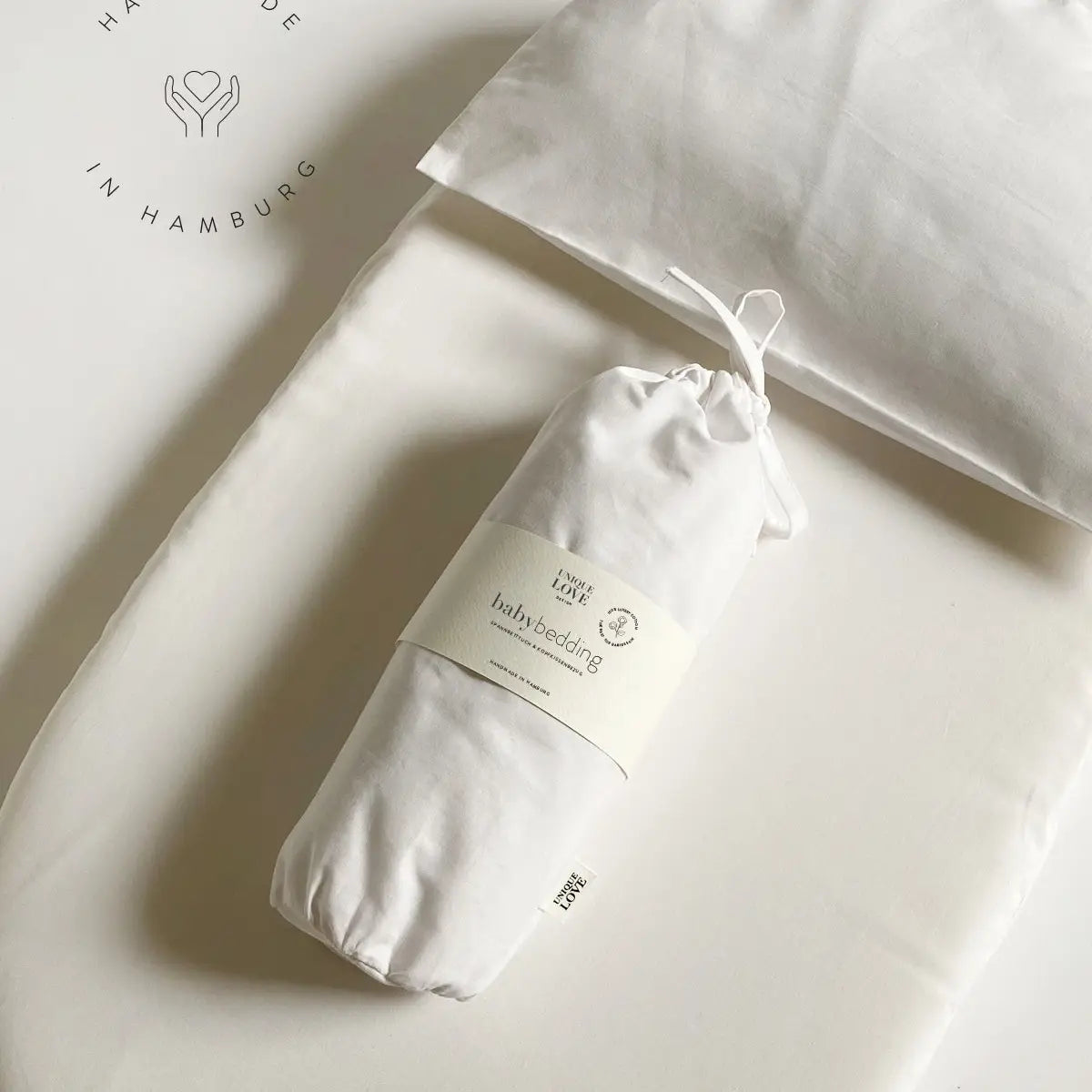 Avaline Basket Bedding Set | Pure White