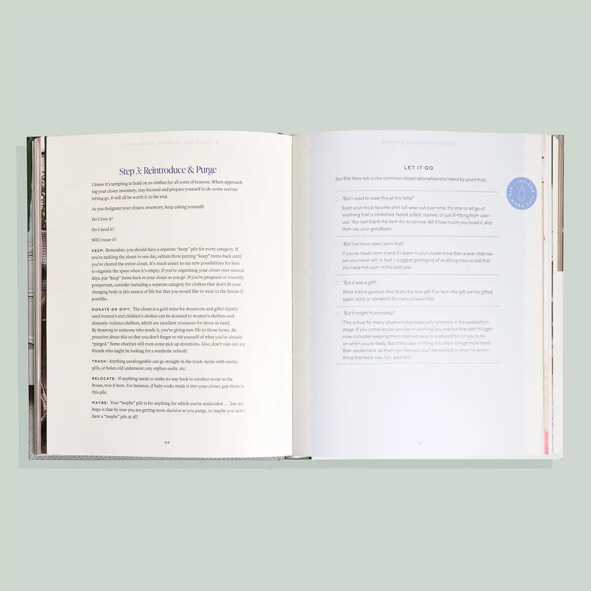 The Organized Home For New Parents Book