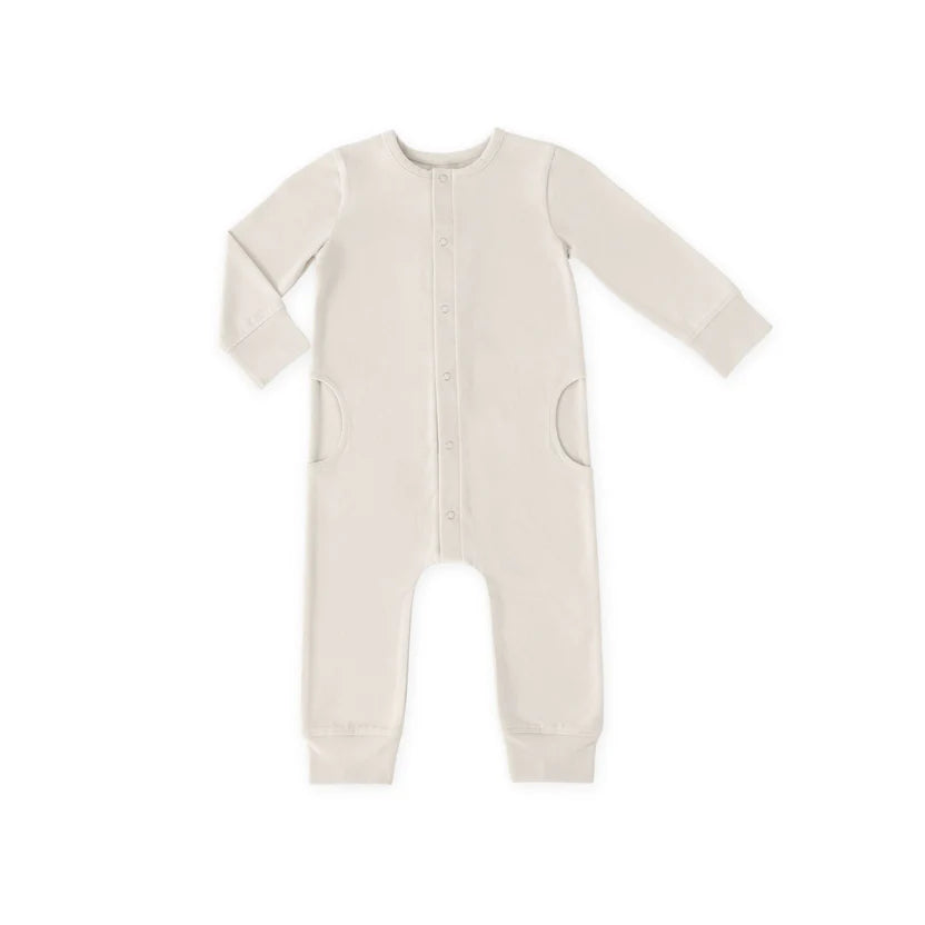 Essentials Cotton Romper | Natural