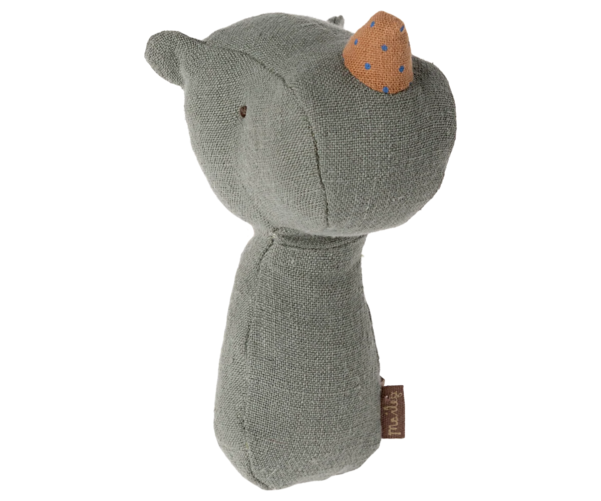 Lullaby Friends Rhino Rattle