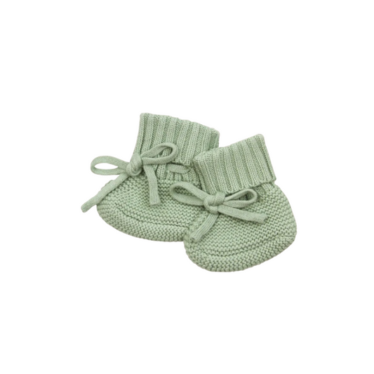 Knit Booties | Sage