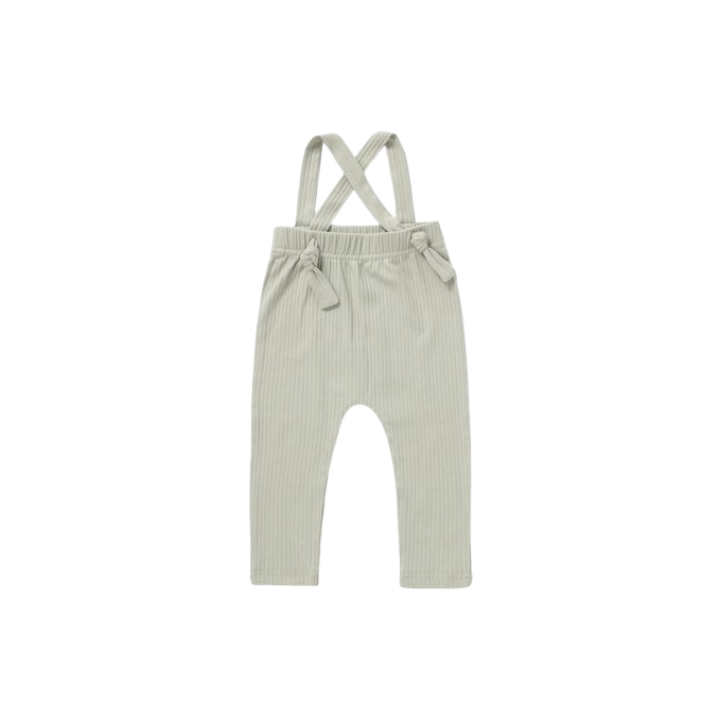 Ribbed Suspenders | Pistachio