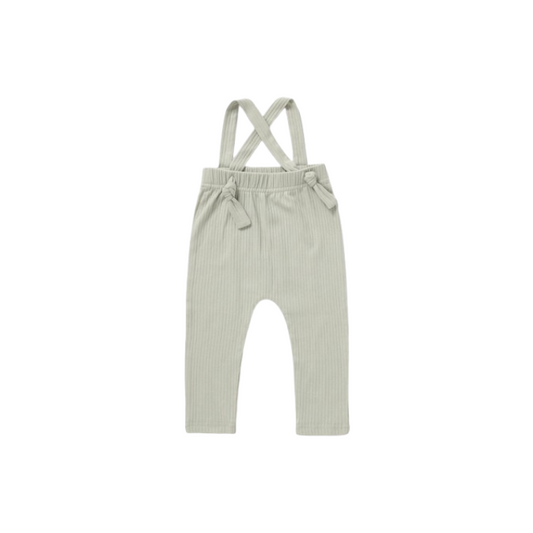 Ribbed Suspenders | Pistachio