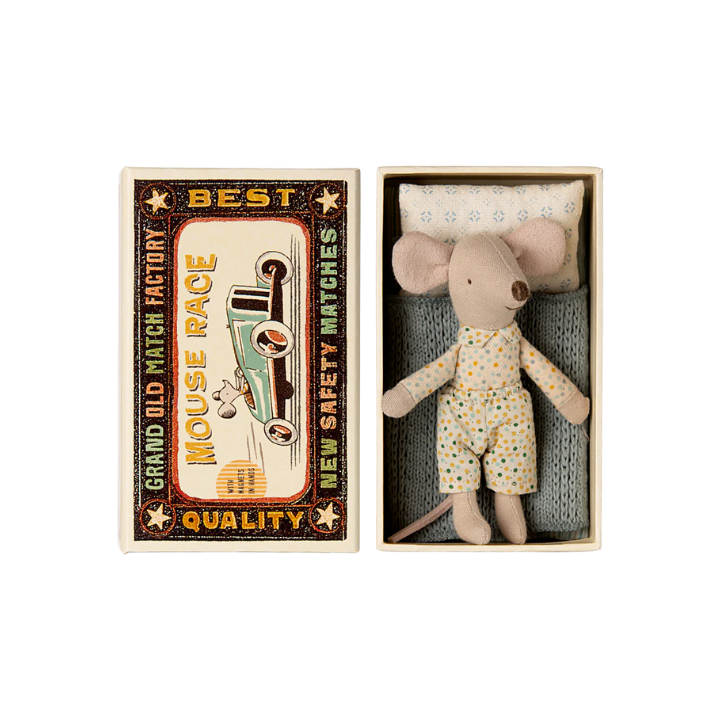 Little Brother Mouse in Matchbox