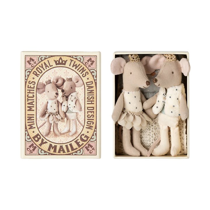 Royal Twin Mice in Matchbox