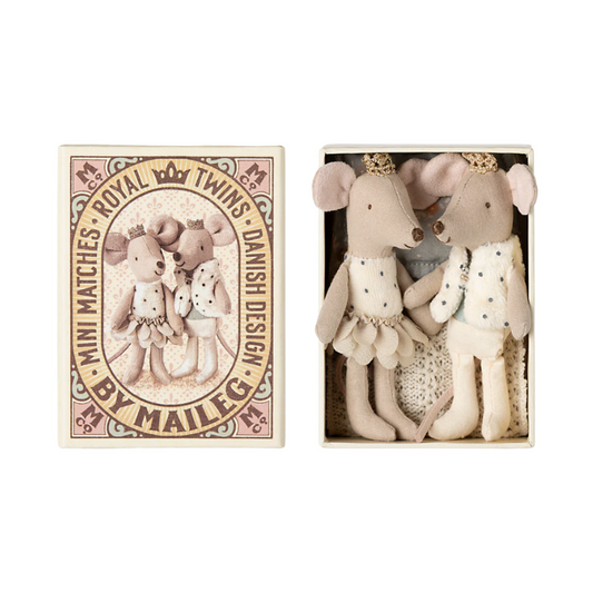 Royal Twin Mice in Matchbox