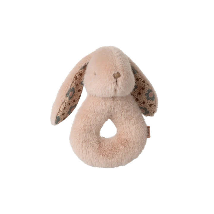 Bunny Rattle Set | Pale Pink