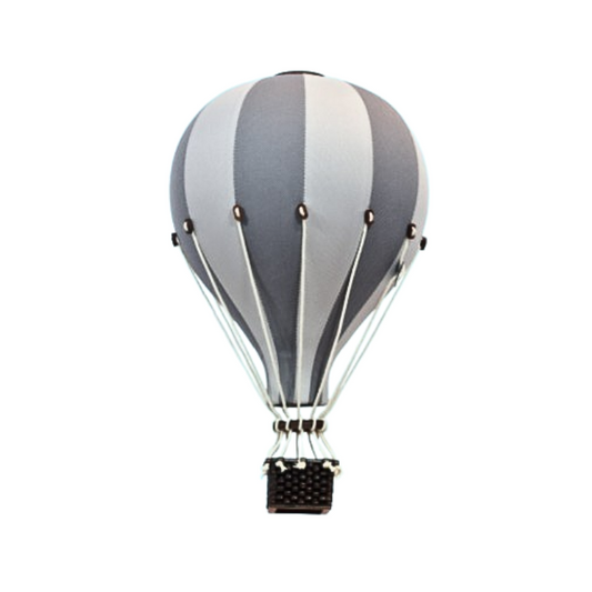 Hot Air Balloon | Light Grey & Dark Grey