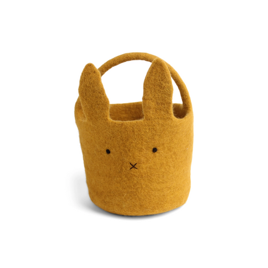 Wool Bunny Basket