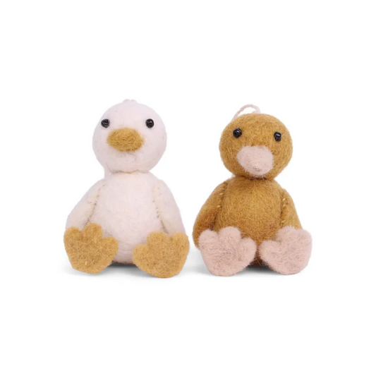 Felted Wool Duck | Set of 2