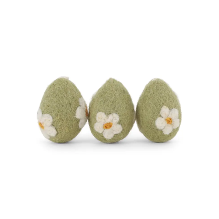 Egg with Flowers | Sage