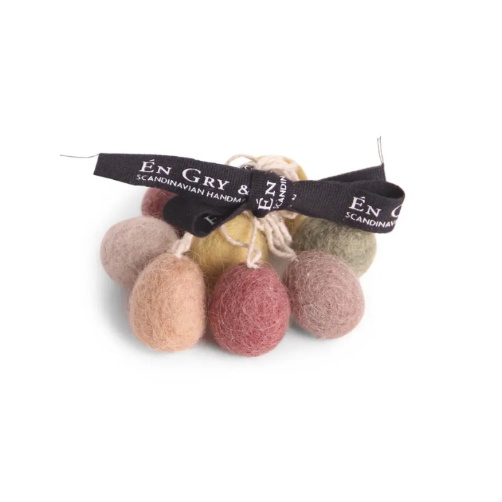 Mini Egg Ornaments | Set of 8