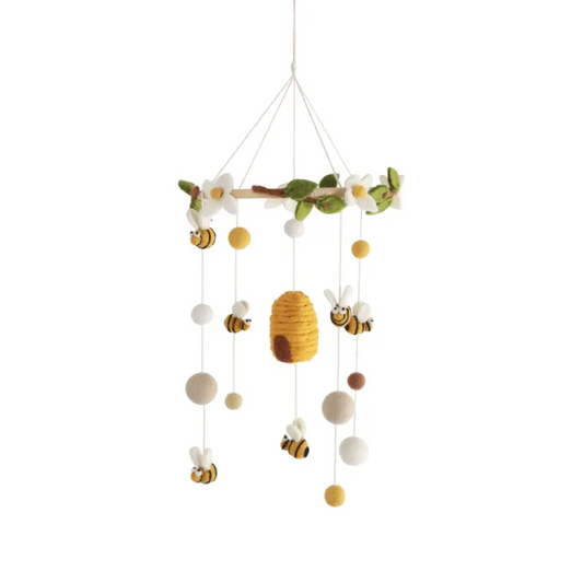 Felt Bumble Bee Mobile