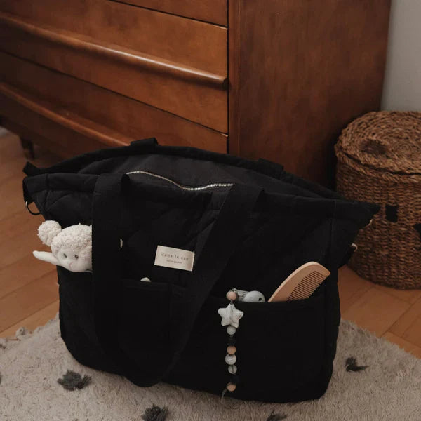 Adjustable Quilted Diaper Bag