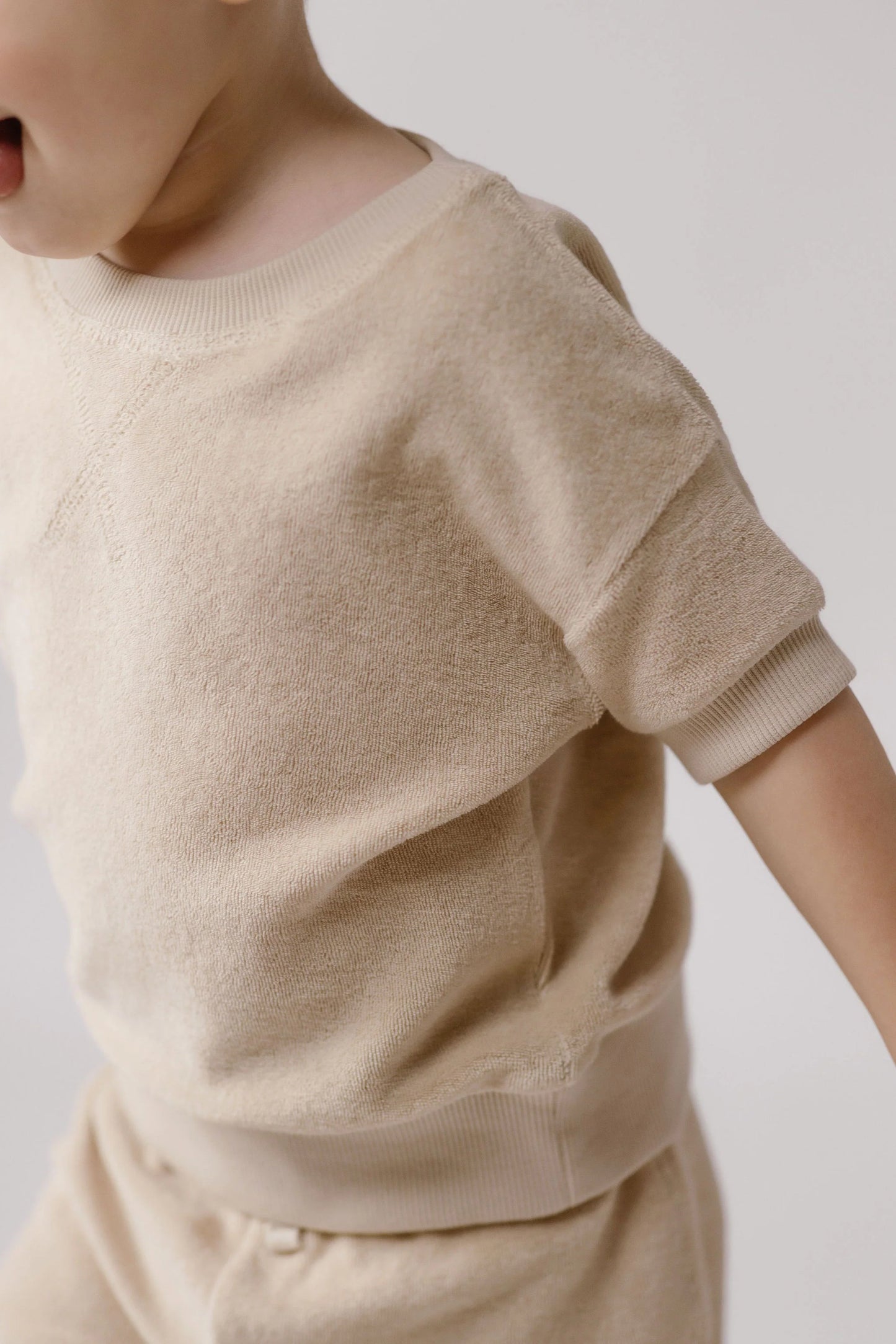 Classic Terry Short Sleeve | Sand