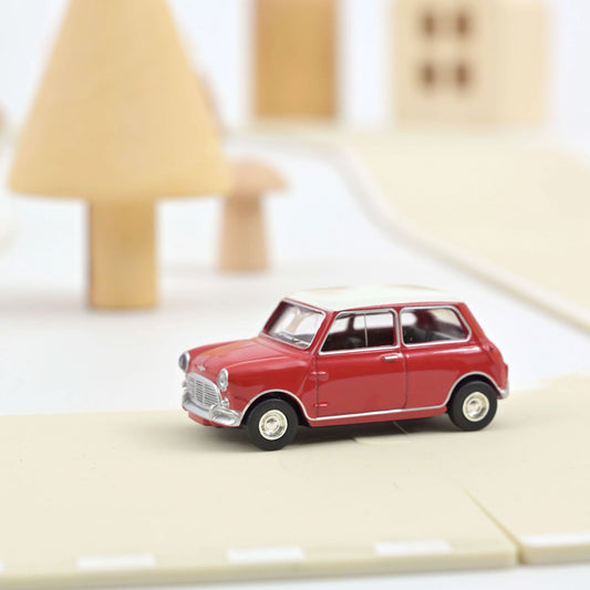 1964 Mini Cooper S | Red & White Roof