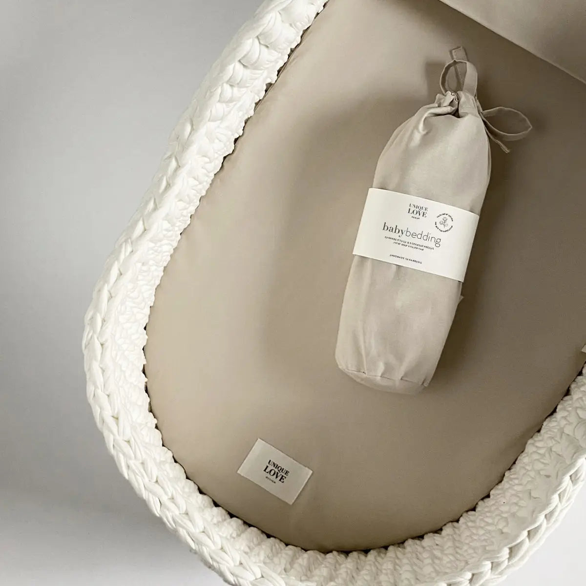 Avaline Basket Bedding Set | Soft Blush