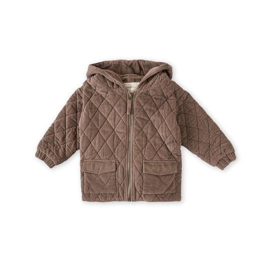 Corduroy Quilted Jacket | Portobello