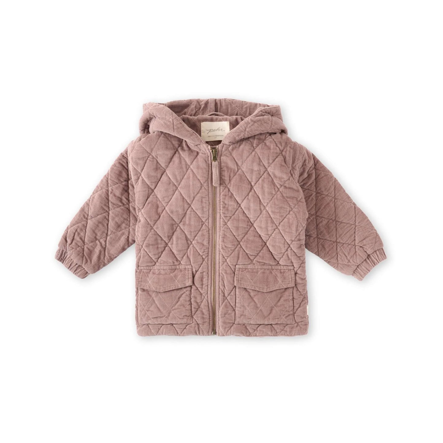 Corduroy Quilted Jacket | Thistle