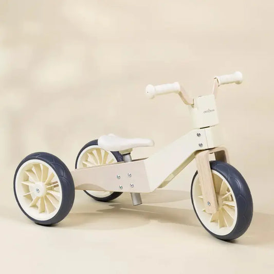 Wooden Balance Bike | White