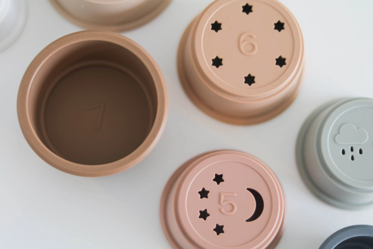 Silicone Stacking Cups