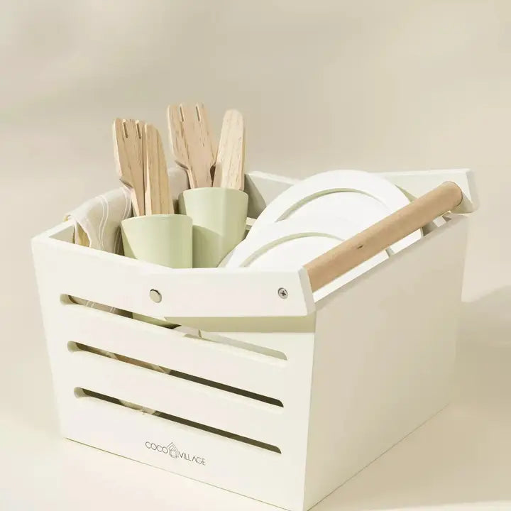 Wooden Picnic Playset