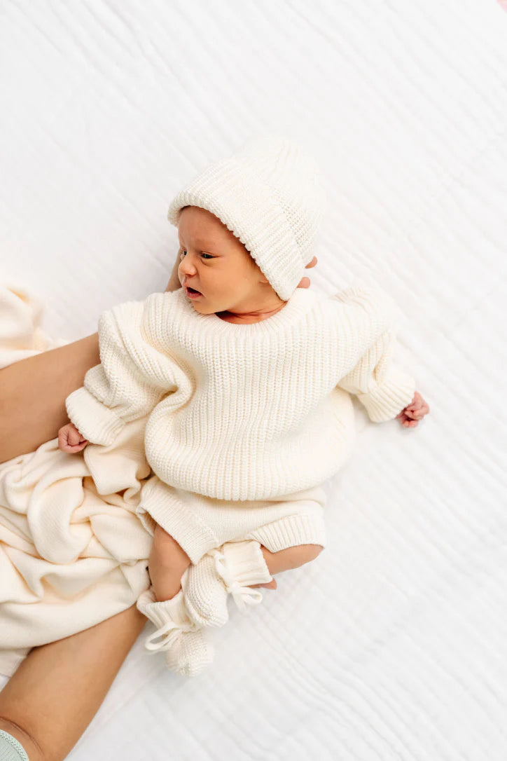 Chunky Knit Sweater | Ivory