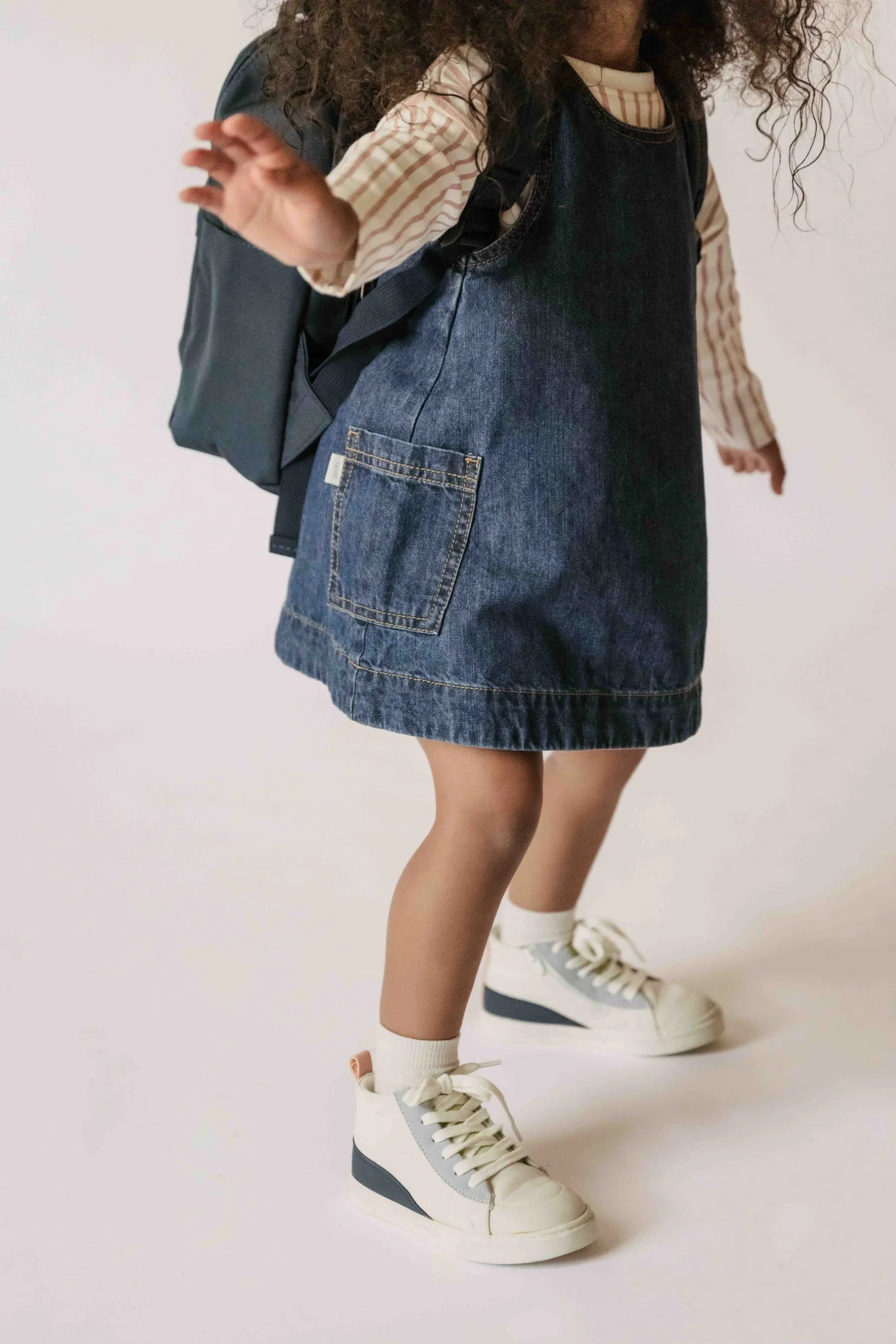 Denim Shift Dress