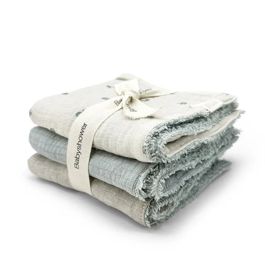 Mini Burp Cloths | Pack of 3