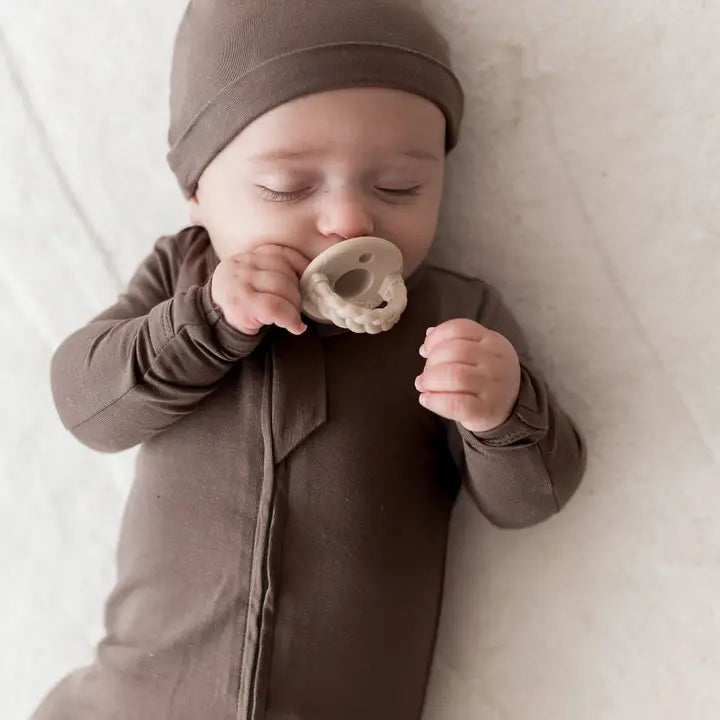 Jersey Footie | Walnut